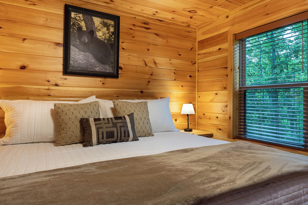 Photo 95 of Scenic Smoky Cabin: Epic Views, Hot Tub, Theater, Games & Dog Friendly