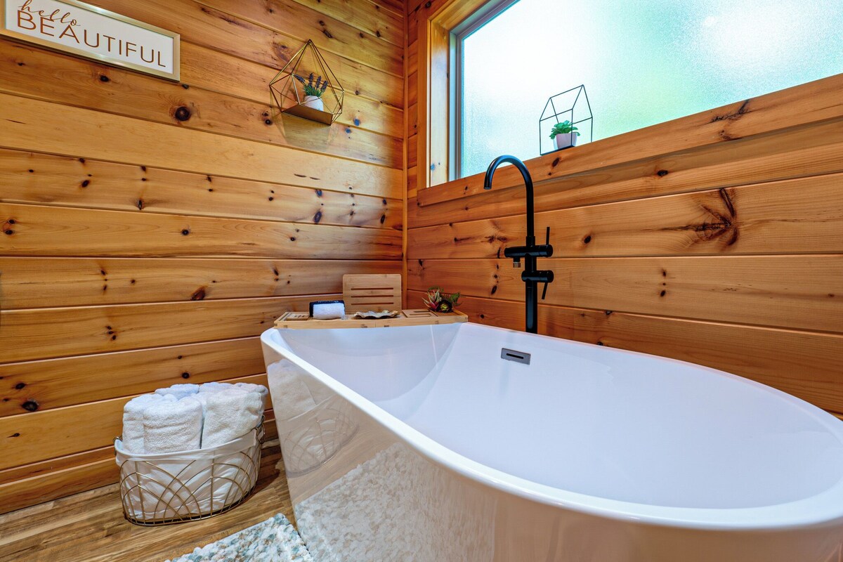 Photo 111 of Scenic Smoky Cabin: Epic Views, Hot Tub, Theater, Games & Dog Friendly