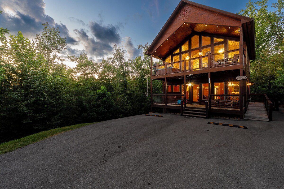 Photo 131 of Scenic Smoky Cabin: Epic Views, Hot Tub, Theater, Games & Dog Friendly