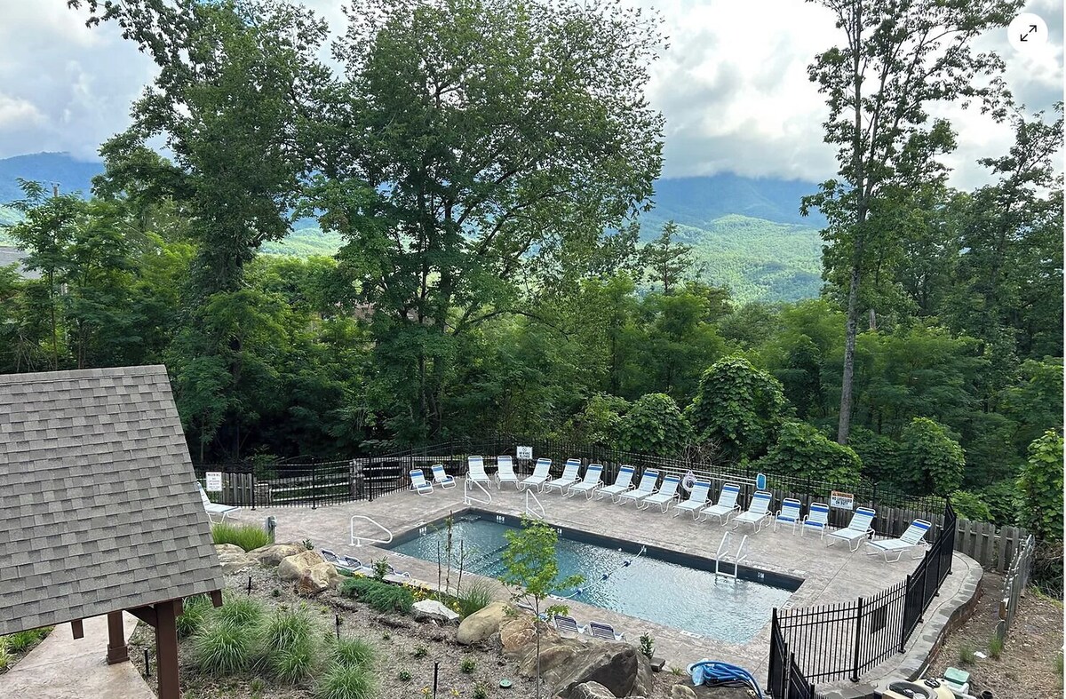 Photo 129 of Scenic Smoky Cabin: Epic Views, Hot Tub, Theater, Games & Dog Friendly