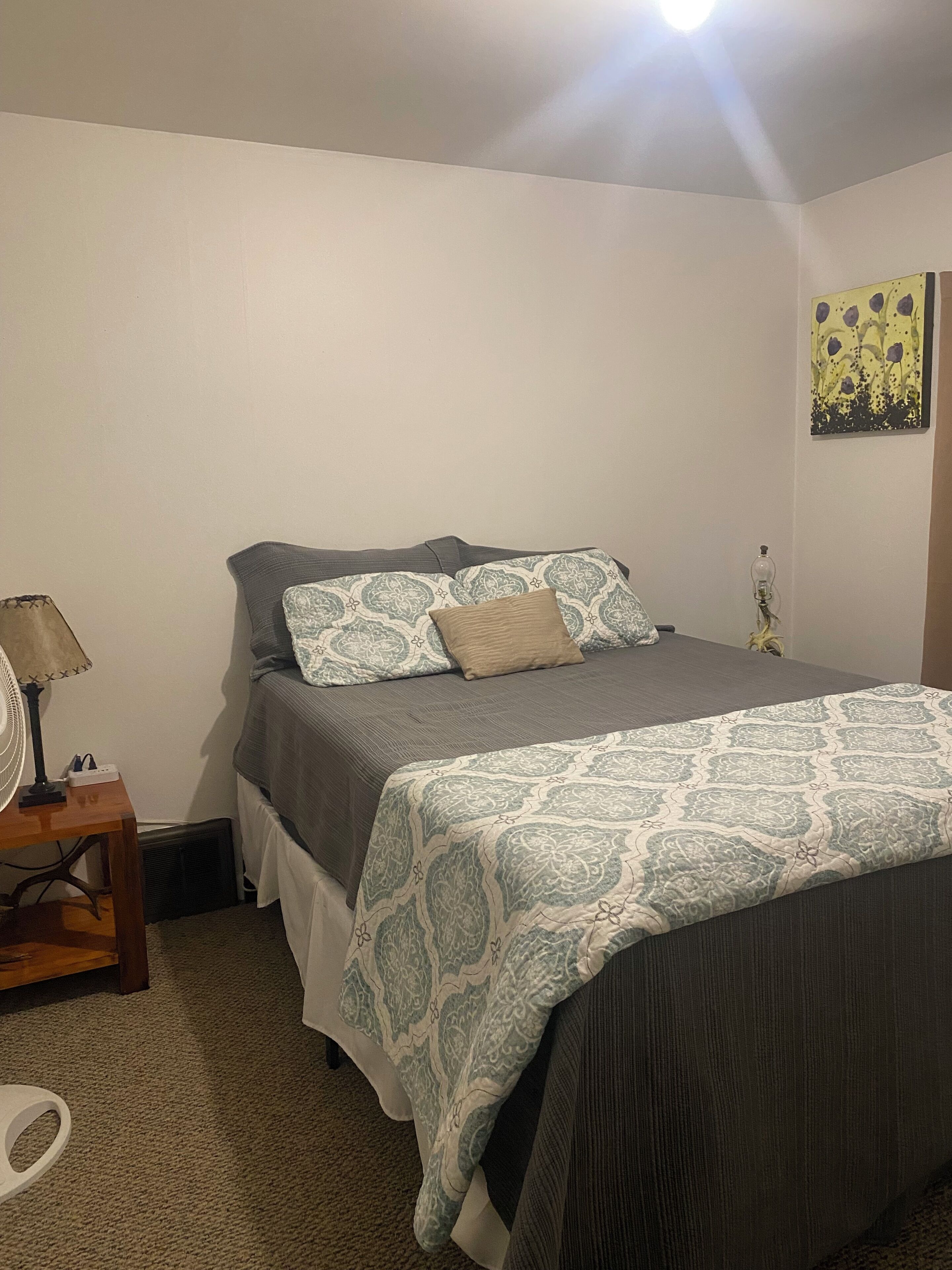 3 habitaciones, tabla de planchar con plancha y wifi gratis 