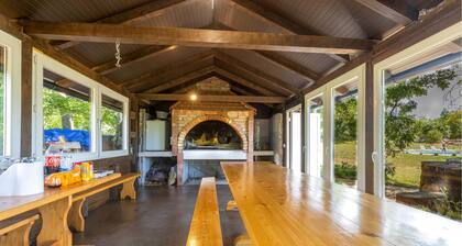 Lovely home in Stikada with sauna