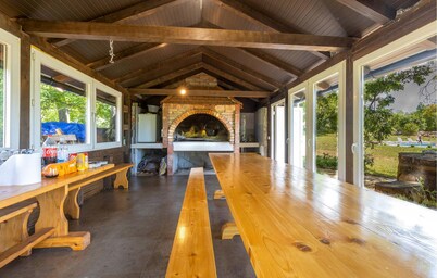 Lovely home in Stikada with sauna