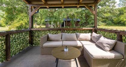 Lovely home in Stikada with sauna