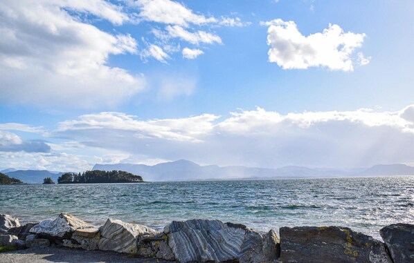 Beach nearby, fishing