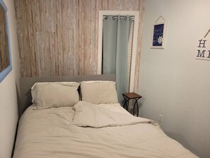 1 Schlafzimmer, Bügeleisen/Bügelbrett, kostenloses WLAN, Bettwäsche