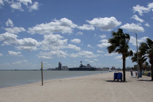 Beach nearby, beach towels