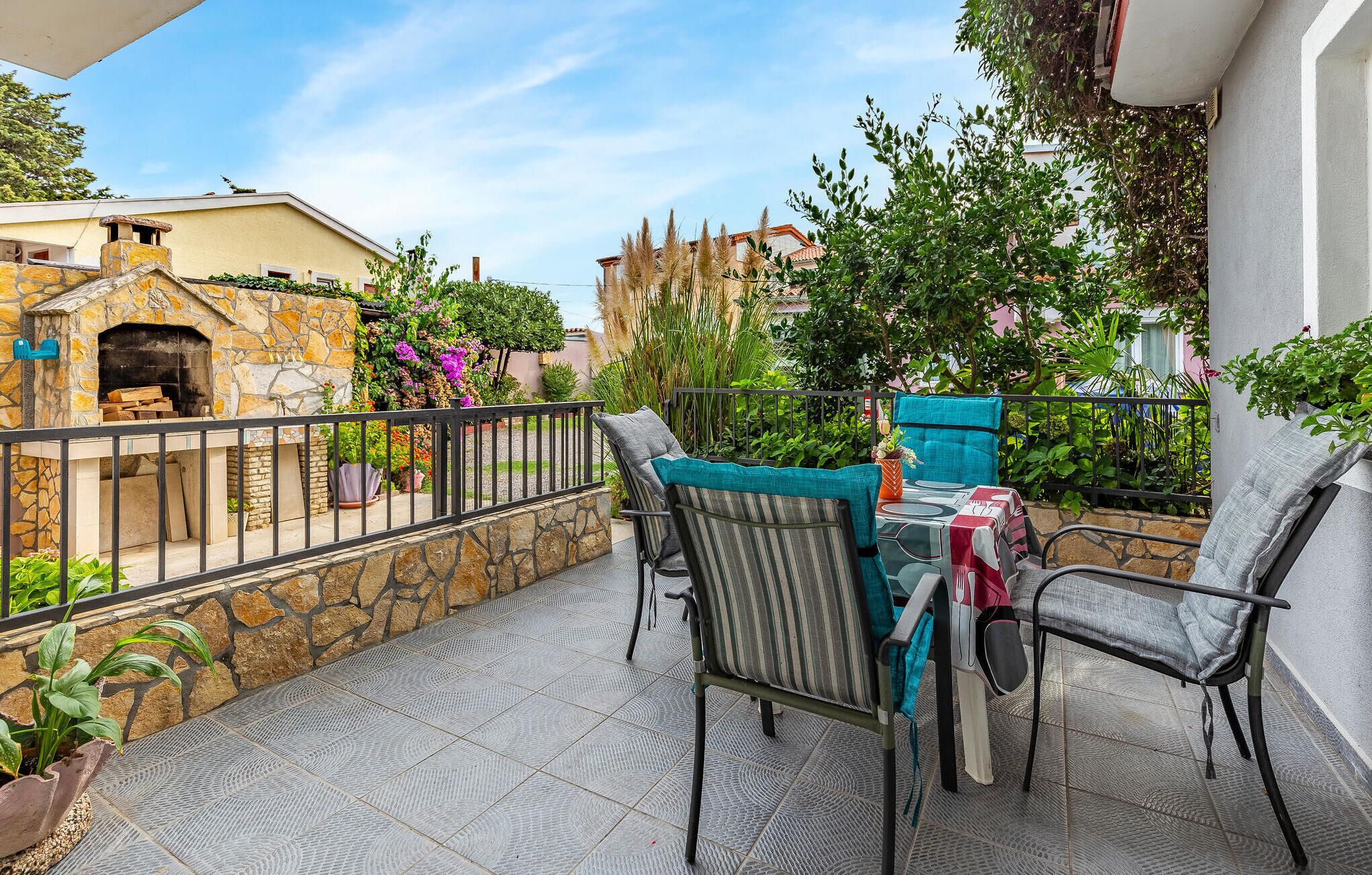 Opções para refeição ao ar livre