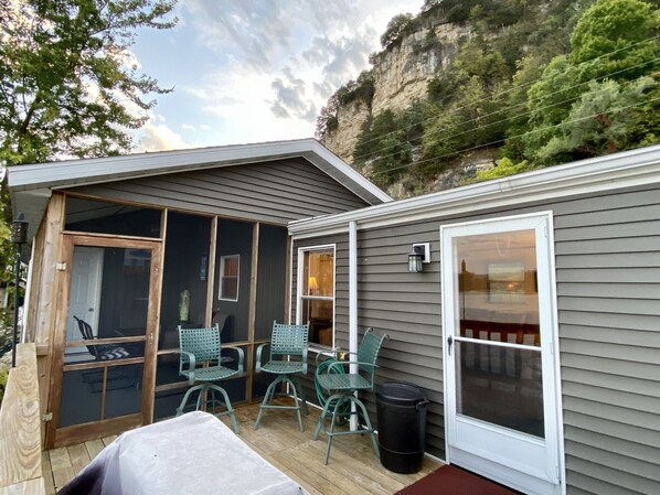 Terrace/patio - Waterfront River Home (Harpers Ferry)