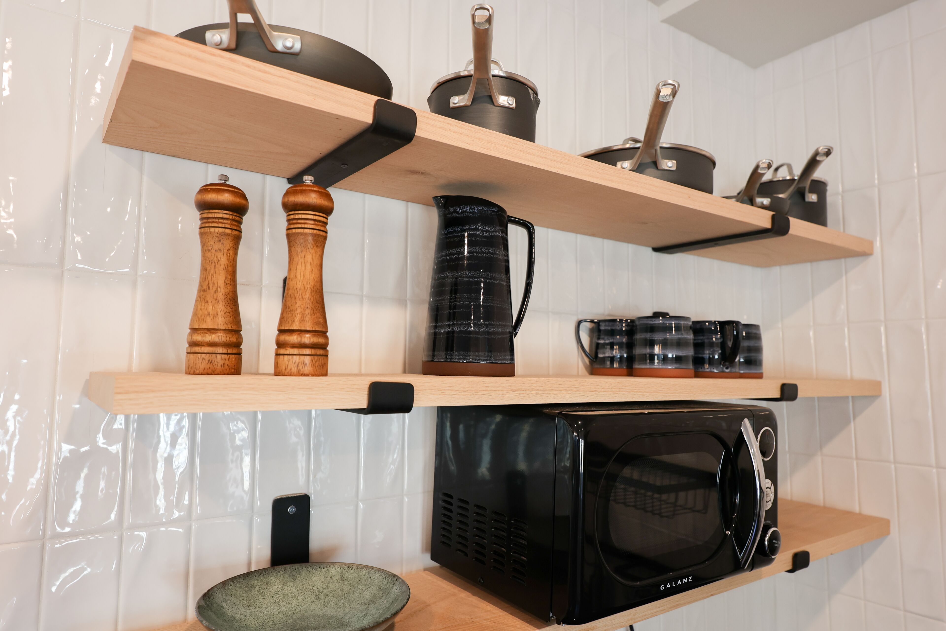 executive suite, 1 king bed with sofa bed, city view | private kitchen | coffee/tea maker