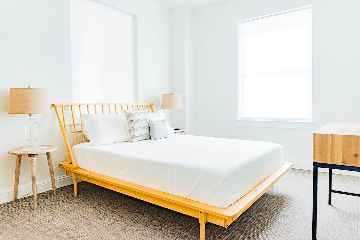 Frette Italian sheets, premium bedding, down duvets, pillow-top beds