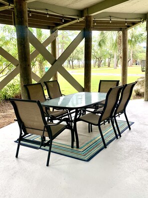 Opções para refeição ao ar livre