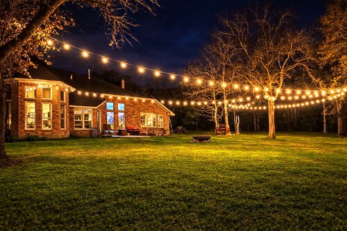 No Neighbors! Private 4BR on 12 Wooded Acres • 5 Min to Aggieland