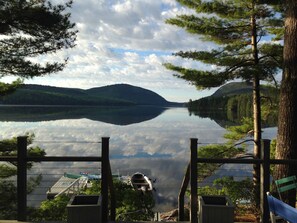 Property grounds - Acadia cottage on Long Pond 20 ft to Water, 2 cottages, Sleeps 4 (Mt Desert)