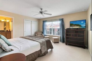 5 bedrooms, iron/ironing board, travel cot, WiFi