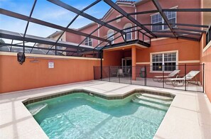 Indoor pool, a heated pool