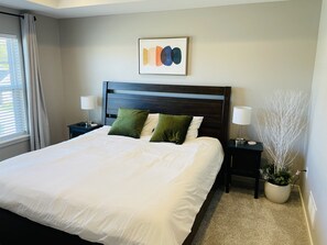 2 chambres, lit de bébé portatif, accès au Wi-Fi (inclus)