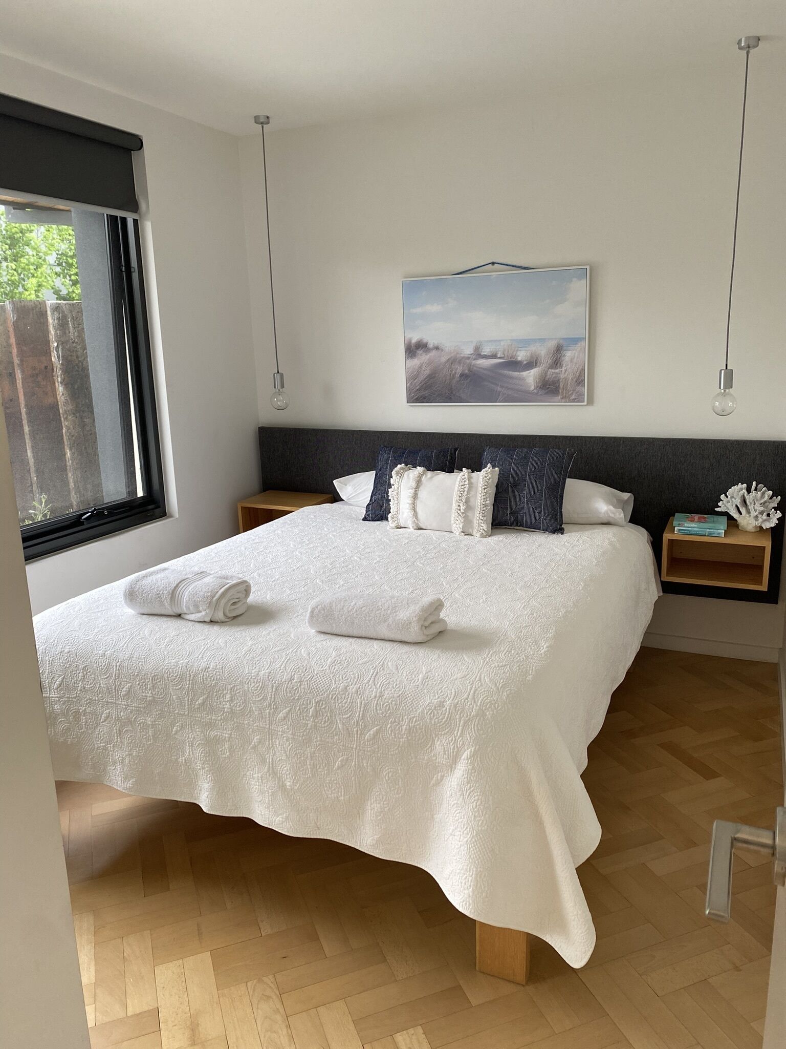 2 bedrooms, iron/ironing board, travel crib, WiFi