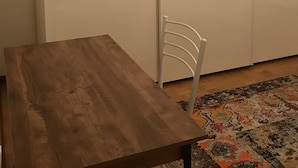 Apartment, 2 Bedrooms, Terrace, Garden View | Dining