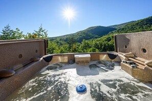 Bain à remous extérieur