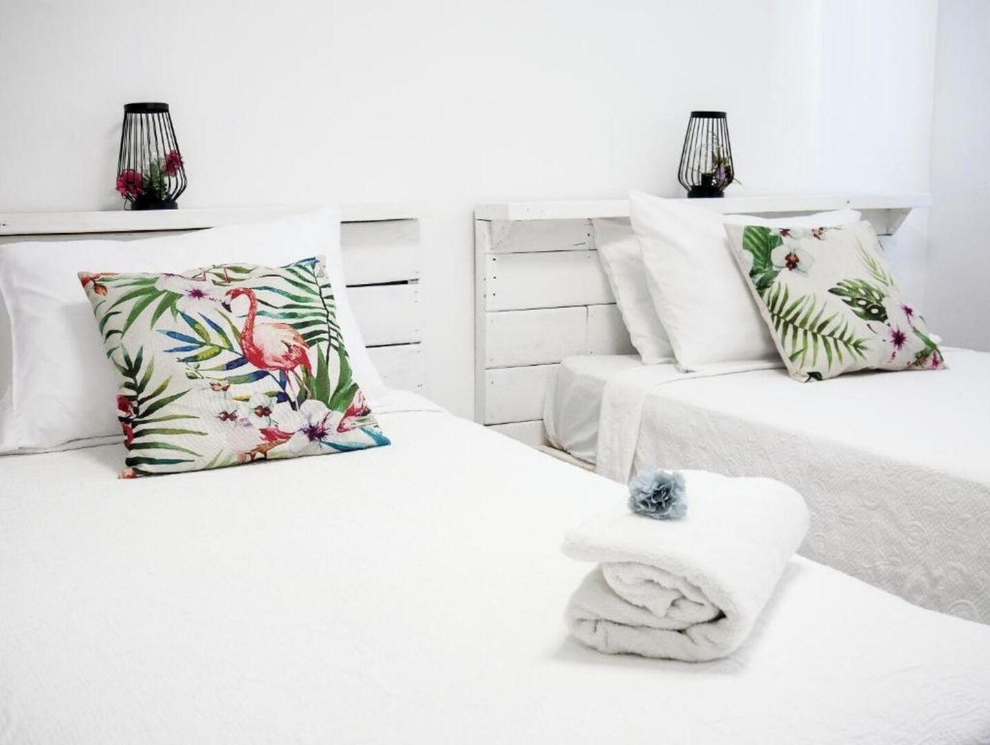 2 habitaciones, wifi gratis y ropa de cama 