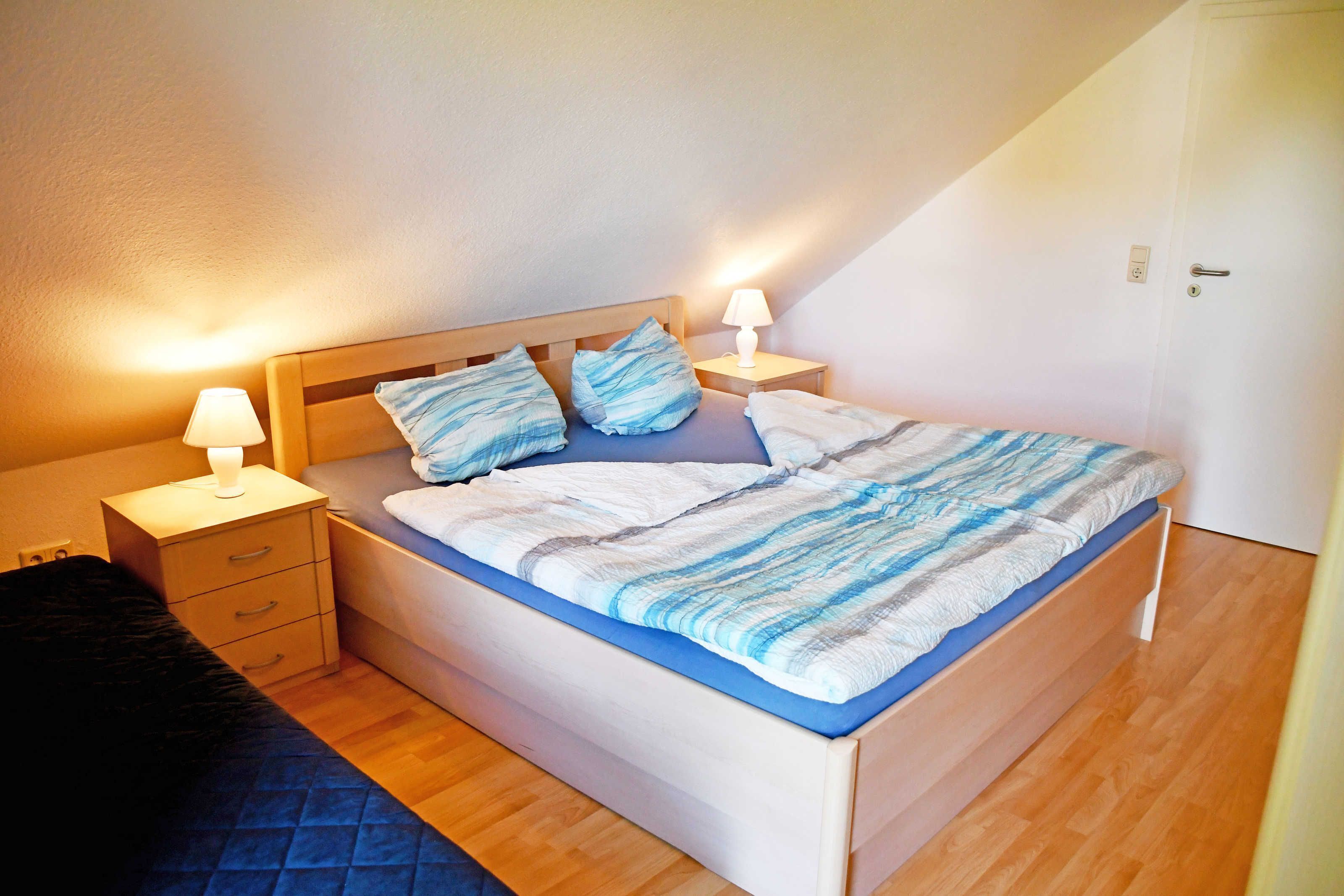 1 chambre, lit parapluie, Wi-Fi, draps fournis