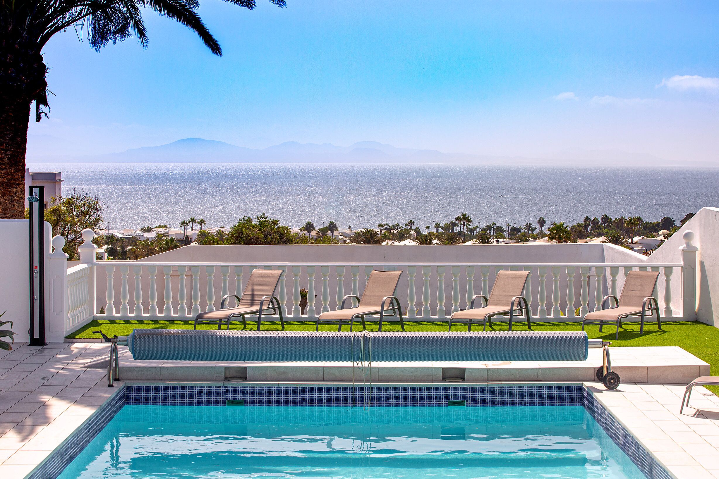 Udendørs pool, opvarmet pool