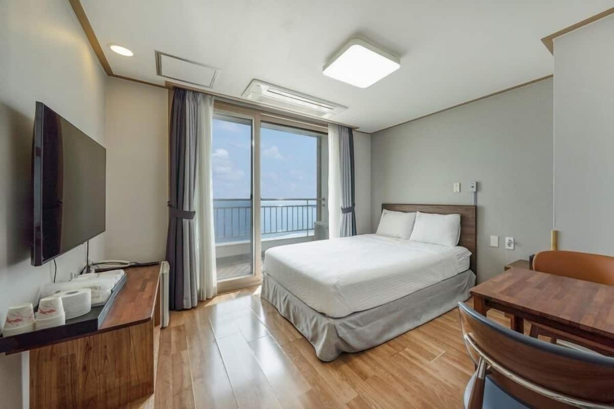 Standard Queen Double Oceanview | 1 Schlafzimmer, individuell dekoriert, individuell eingerichtet