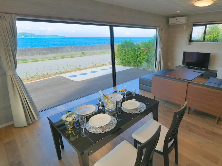 Villa Premium (1F) | Vardagsrum | Platt-tv