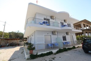 Façade de l’hébergement