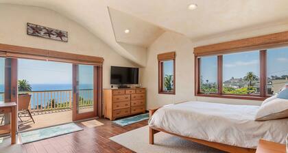 Blue Ocean View Retreat - Minutes to Beach