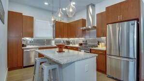 House, Multiple Beds, Balcony | Private kitchen