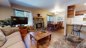 Condo, Multiple Beds, Fireplace, Mountain View (Horizons Bliss) | Living room | Fireplace - Horizons Bliss - Near Year-round Activities! (Mammoth Lakes)