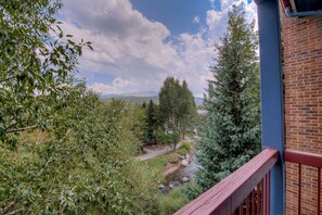 Condo, Multiple Beds, Hot Tub, Mountain View | Balcony - River View (Breckenridge)