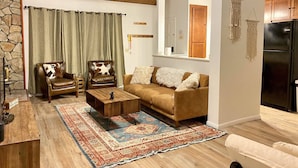 Condo, Multiple Beds, Fireplace, Mountain View (Sierra Manors #098) | Living room - Sierra Manors #098 - Nearby Hike/bike Trails (Mammoth Lakes)
