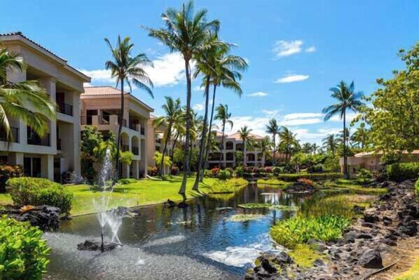 Property grounds - Shores at Waikoloa Beach Resort 236 Golf Views (Waikoloa)