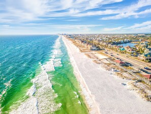 Beach nearby, beach towels
