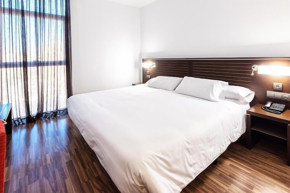 Minibar, escritorio, wifi gratis y ropa de cama 