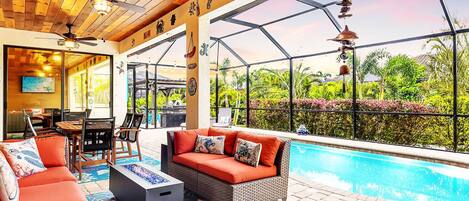 Außenpool, beheizter Pool