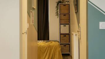 1 chambre, lit parapluie, Wi-Fi, draps fournis