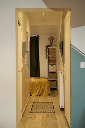 1 bedroom, iron/ironing board, travel crib, WiFi - L'Appart Cosy du Musée de l'Auto (Mulhouse)