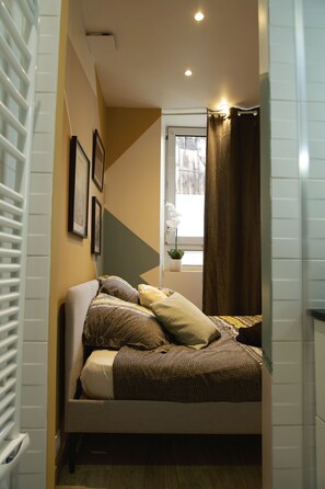 1 bedroom, iron/ironing board, travel cot, WiFi - L'Appart Cosy du Musée de l'Auto (Mulhouse)