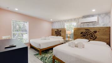 1 bedroom, iron/ironing board, travel crib, WiFi