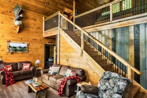 Smart TV, chimenea, videojuegos y reproductor de DVD