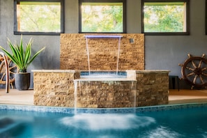 Piscine couverte, piscine chauffée