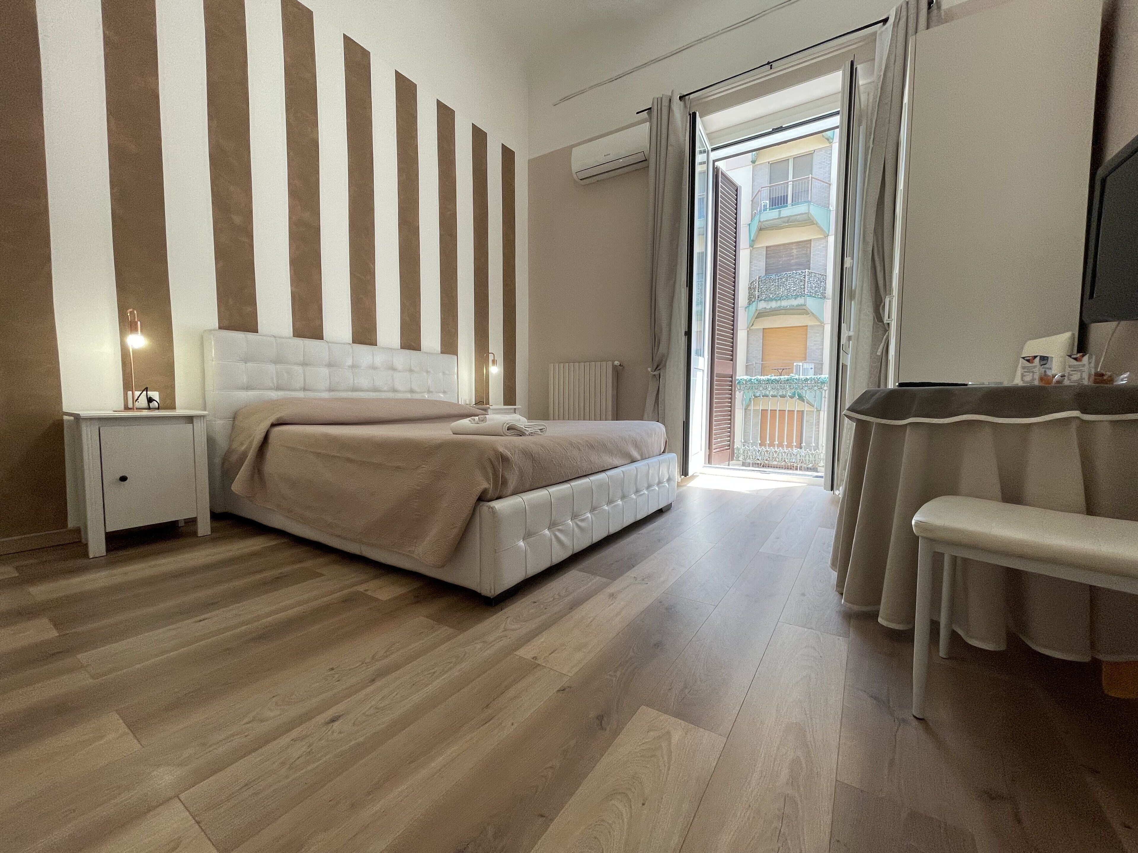 Comfort Double Room | Premium bedding, pillow-top beds, desk, free WiFi