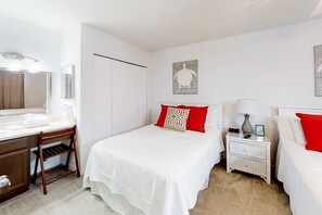 3 habitaciones, internet gratis y ropa de cama