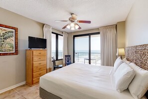 3 bedrooms, internet, bed sheets - Gulf-Front Corner Condo w/Balcony, Shared Indoor/Outdoor Pool, Sauna, Free WiFi (Orange Beach)
