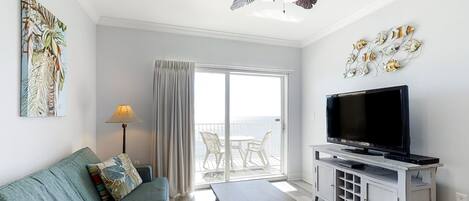 TV, DVD player, table football, books