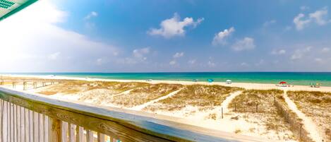 Aan het strand